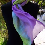 Studio Snapshots | New Commission Color Palette for Hand Dyed Silk Scarves