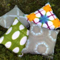 Commission | A Set of Itajime Pillows