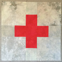 2 | Scrappy Swiss Cross Quilt: The Block