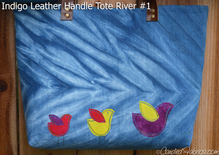Indigo-Leather-Handle-Linen-Tote-River-1
