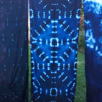 Studio Snapshots | Indigo Dyeing More Scarves