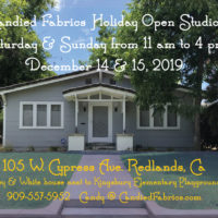 December 14 & 15 | My Holiday Open Studio